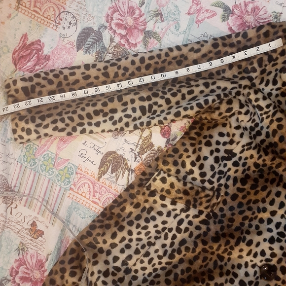 Vintage Moda Leopard Print Fake Fur Coat🇨🇦 Large - Picture 12 of 16